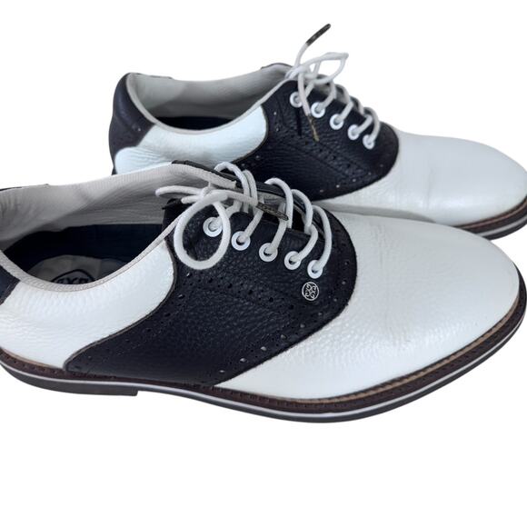 "G/FORE" Men's,Saddle Gallivanter,Golf Shoes,13 Pebbled Leather,Spikeless ,SZ 12 - Picture 1 of 10